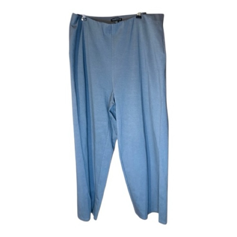 Eileen Fisher Grey Wide-Leg Pants